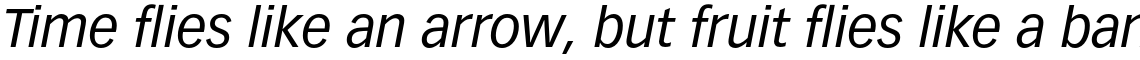 Vectora Pro 56 Italic