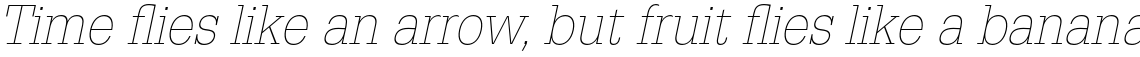 Glypha Pro 35 Thin Oblique