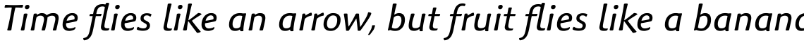Palatino Sans Com Informal Italic