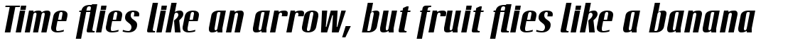 Linotype Octane Com Bold Italic