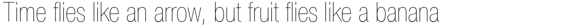 Neue Helvetica Paneuropean 27 Condensed Ultra Light