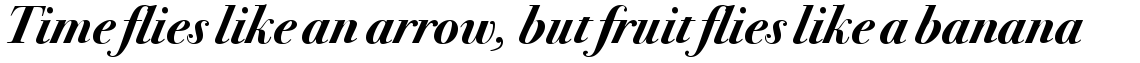 ITC Bodoni Seventytwo Com Bold Italic