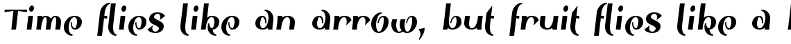 Sinah Sans Com Condensed Black Italic