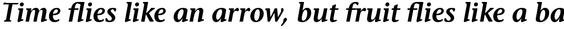 ITC Stone Informal Com Semi Bold Italic