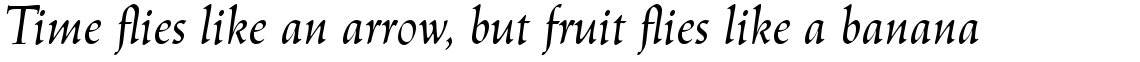 Linotype Trajanus Com Italic