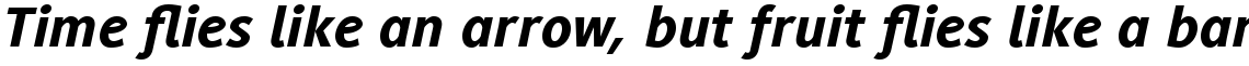 Generis Sans Com Heavy Italic
