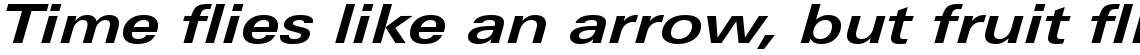 Univers Next Pro 641 Extended Bold Italic