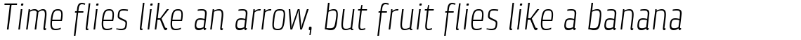 Klint Pro Light Condensed Italic