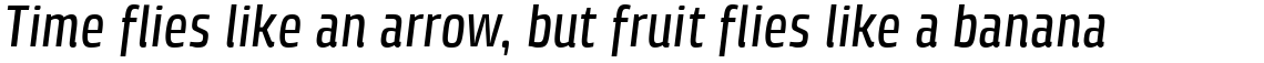 Klint Pro Medium Condensed Italic
