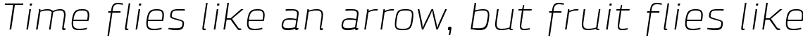 Klint Pro Light Extended Italic