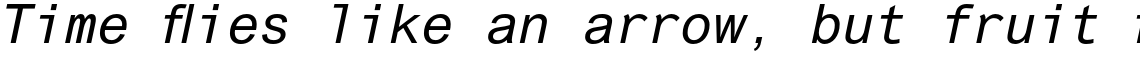 Arial Pro Monospaced Oblique