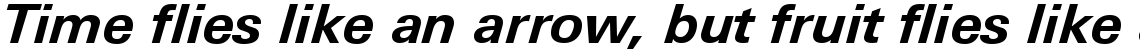 Linotype Univers 631 Basic Bold Italic