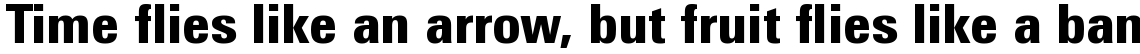 Linotype Univers 820 Condensed Black