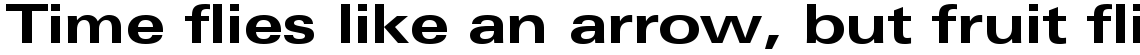 Linotype Univers 640 Extended Bold