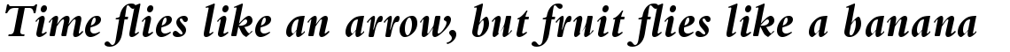 Bembo Bold Italic