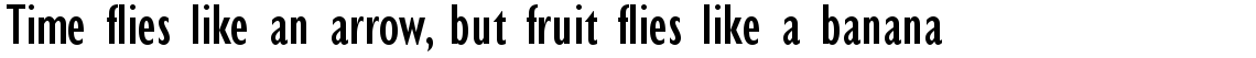 Gill Sans Condensed