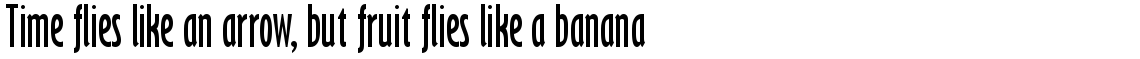 Gill Sans Bold Extra Condensed