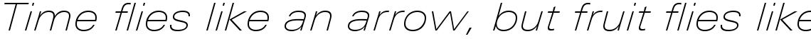 Linotype Univers Com 241 Extended Thin Italic