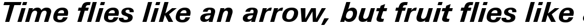 Linotype Univers Com 631 Basic Bold Italic