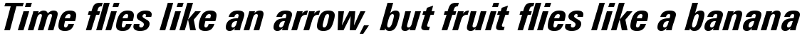 Linotype Univers Com 721 Condensed Heavy Italic