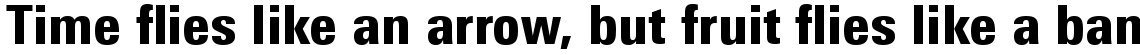 Linotype Univers Com 820 Condensed Black