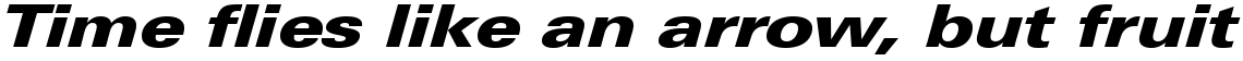 Linotype Univers Com 841 Extended Black Italic
