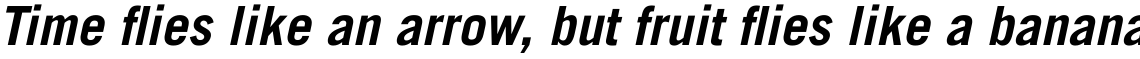 Trade Gothic Com Bold Oblique