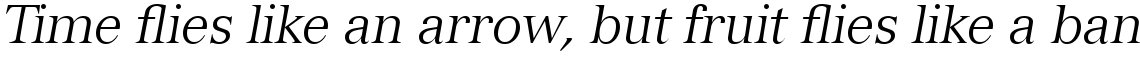 Versailles Com 46 Light Italic