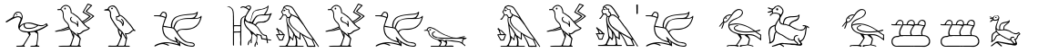 Linotype Hieroglyphes Two