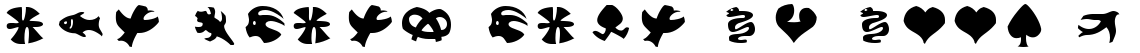 Frutiger Symbols Positiv
