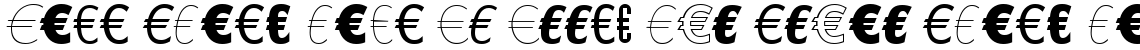 Linotype EuroFont G To P