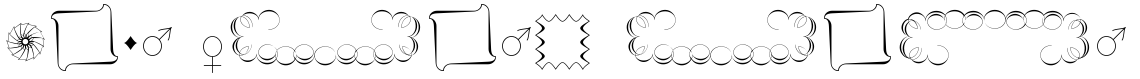 Linotype Puritas Ornaments