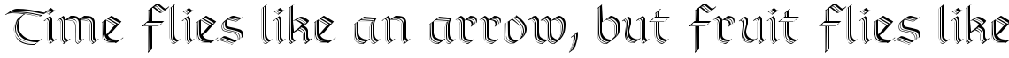 Linotype Richmond Zierschrift Alternate