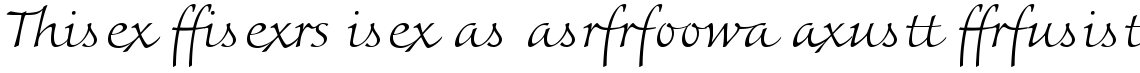 Colombine Light Ligatures