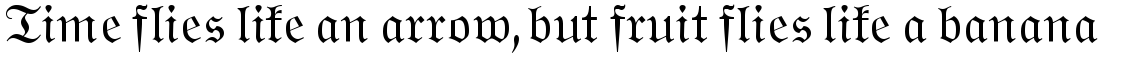 Wittenberger Fraktur Regular