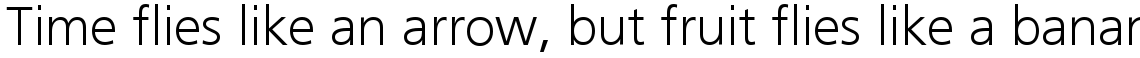 Frutiger Cyrillic 45 Light