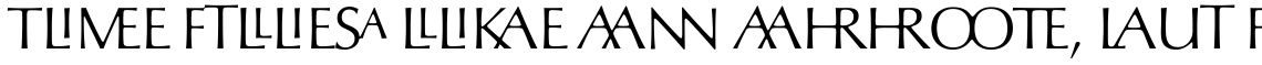 Optima nova Titling