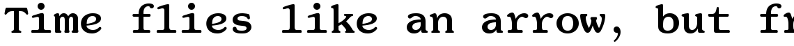 ITC Souvenir Monospaced Bold