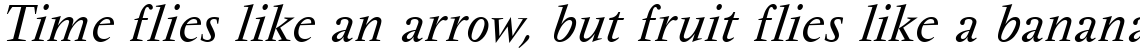 Vendome Regular Italic