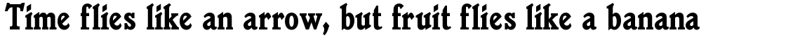 Jenson Old Style Bold Condensed