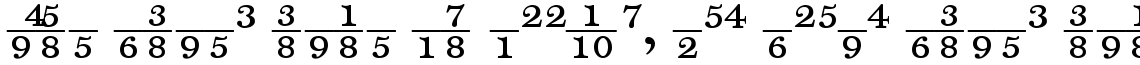 Monticello Fraction