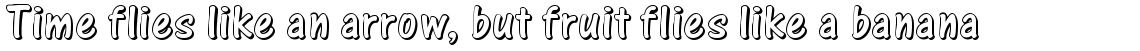 One Stroke Script Shaded