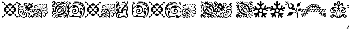 Adobe Caslon Ornaments