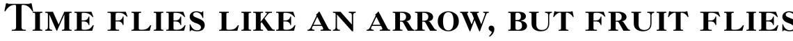 Caslon #3 Roman SC