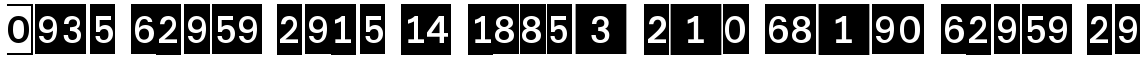 Deconumbers Pi #4 (Square)