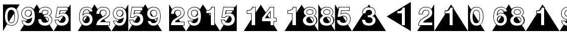 Deconumbers Pi #5 (Triangle)