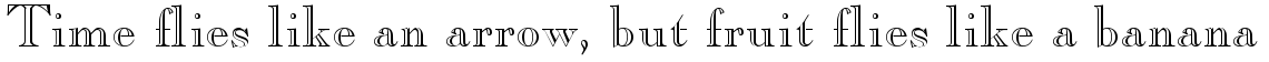 Caslon Open Face Regular