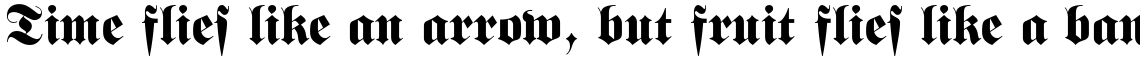Fette Fraktur Regular