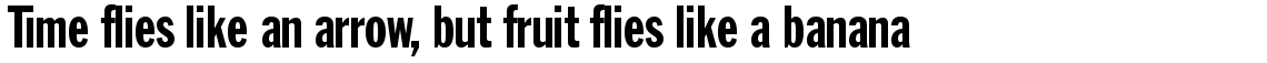 Franklin Gothic Extra Condensed