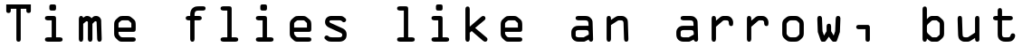 OCR A Alternate